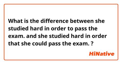 studied hard but got a bad grade on a test|i am not studying hard.